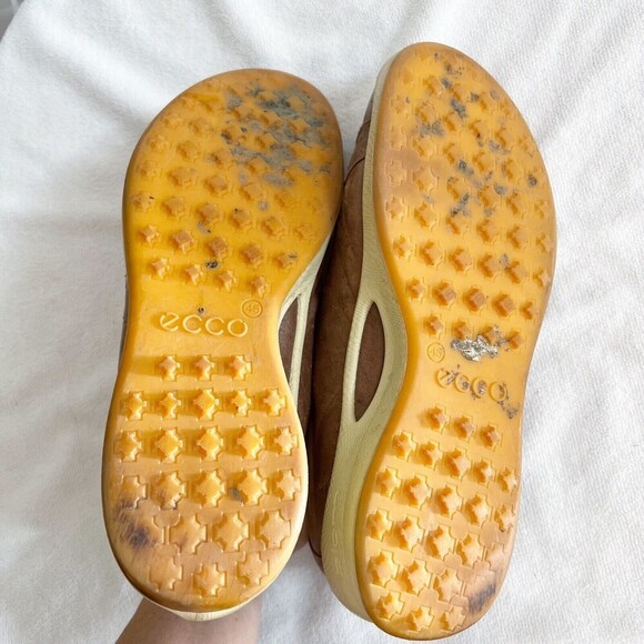 ECCO Men's Spikeless Golf Shoe Biom Hybrid Cocoa Brown/Fanta EU 45 US 11-11.5 - Picture 7 of 11